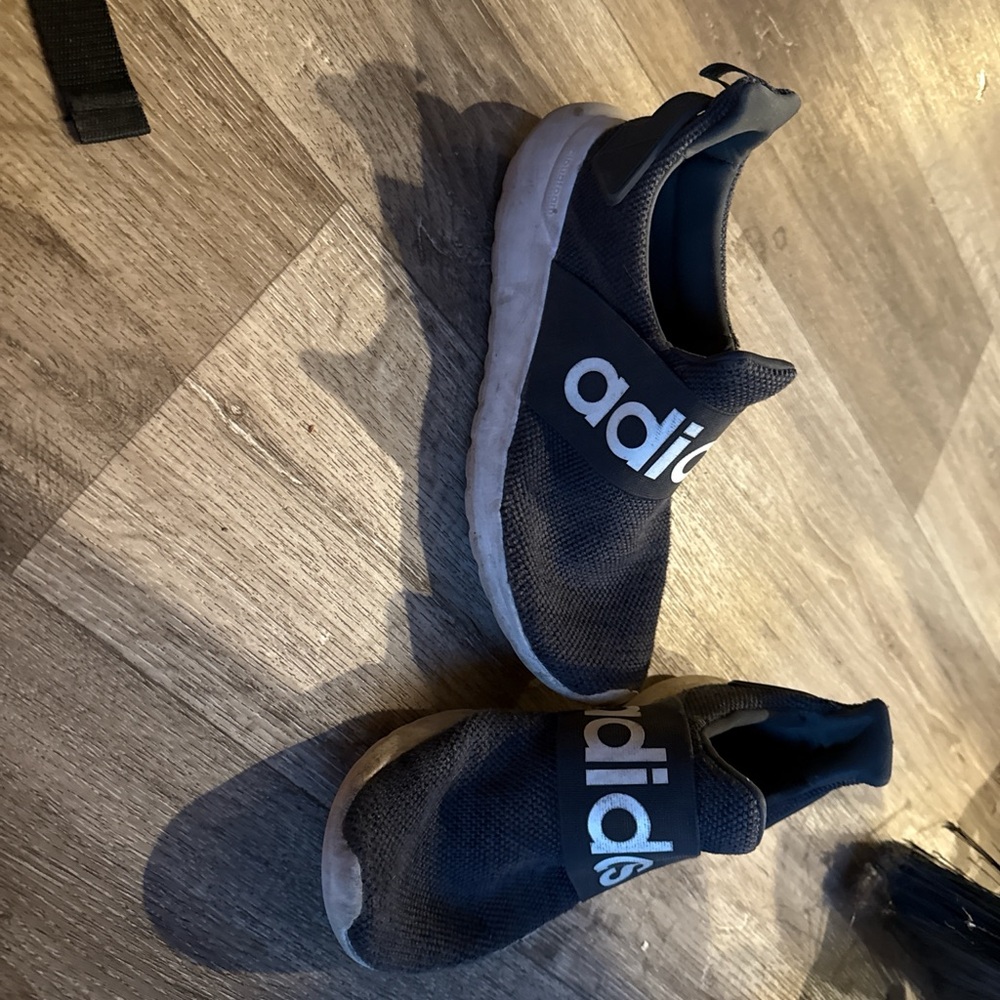 Adidas Dark Blue Slip-On Shoes